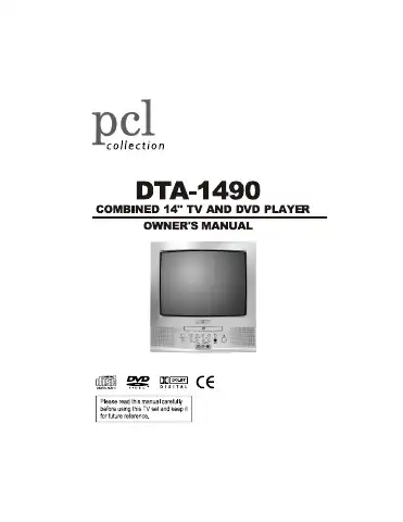 Haier DTA-1490 Owner's Manual first page preview