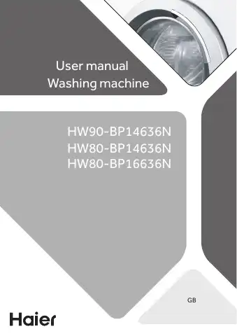 Haier HW90-BP14636N User Manual first page preview