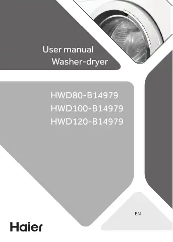 Haier HWD80-B14979 User Manual first page preview