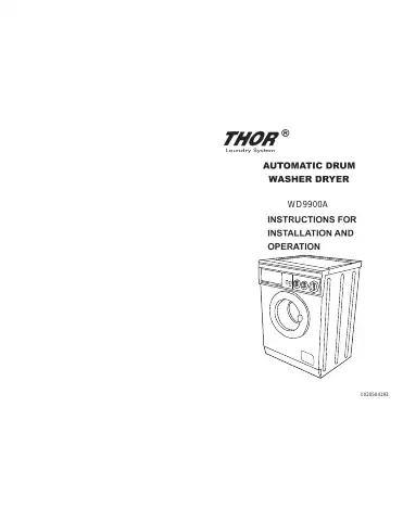 Haier WD9900A User Manual first page preview