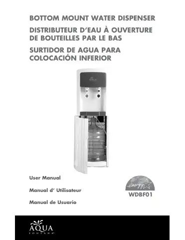 Haier Aqua Fontana WDBF01 User Manual first page preview
