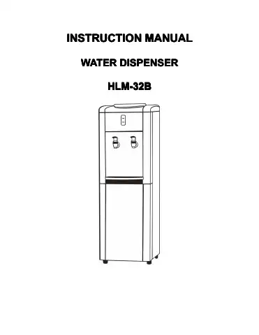 Haier HLM-32B Instruction Manual first page preview