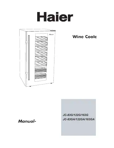 Haier HC-122 User Manual first page preview