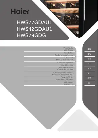 Haier HWS79GDG User Manual first page preview