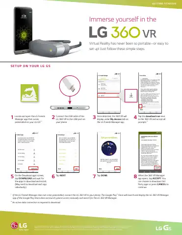 LG 360 VR Getting Started first page preview
