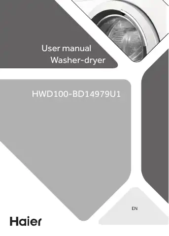 Haier HWD100-BD14979U1 User Manual first page preview